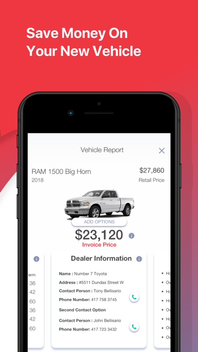 CarCostCanada® Screenshot