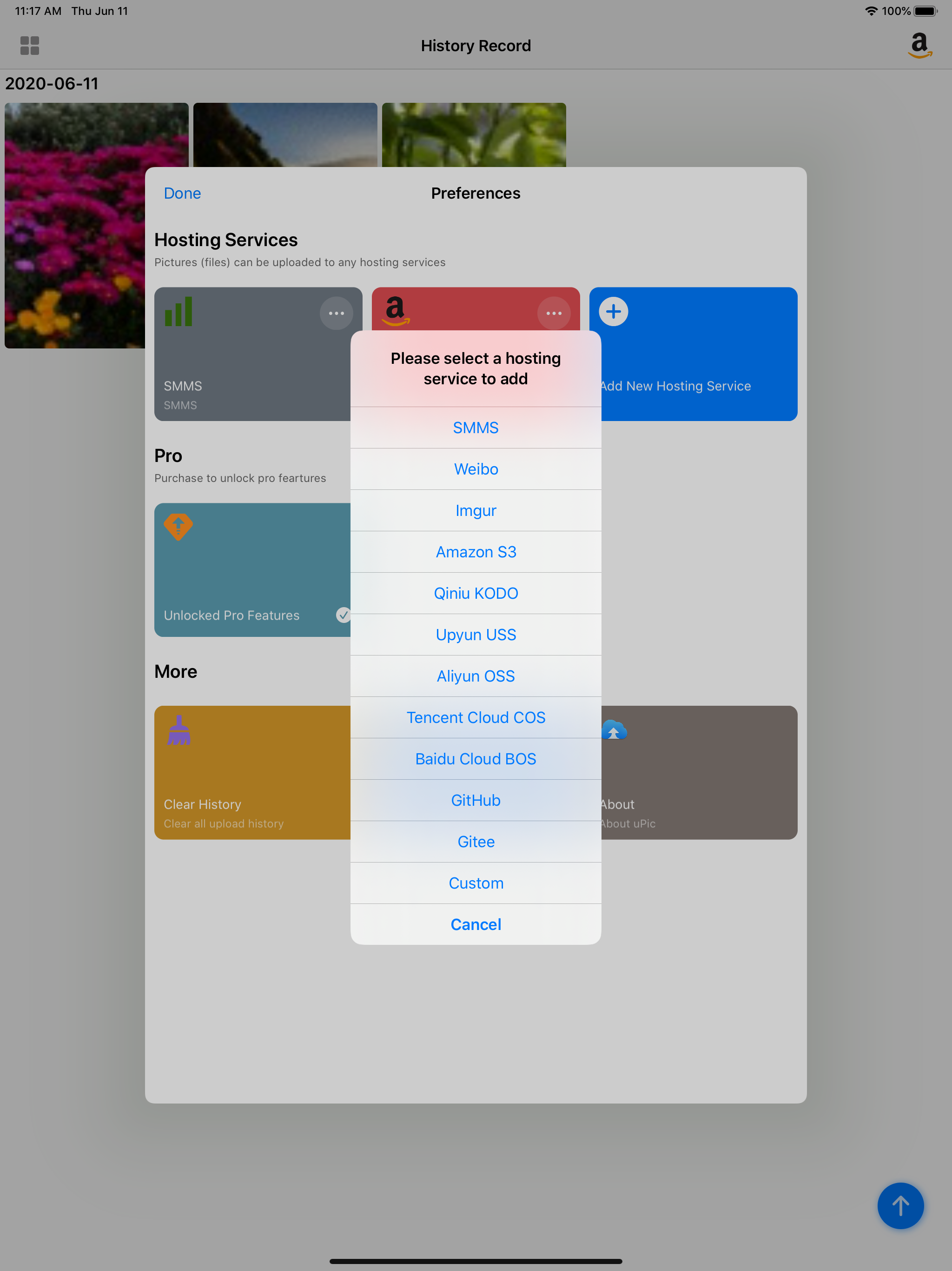 uPic: Hosting tool