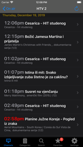 Croatian TV+ screenshot