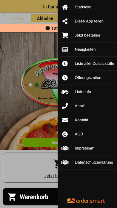 Screenshot #3 pour Lieferservice Da Damiani