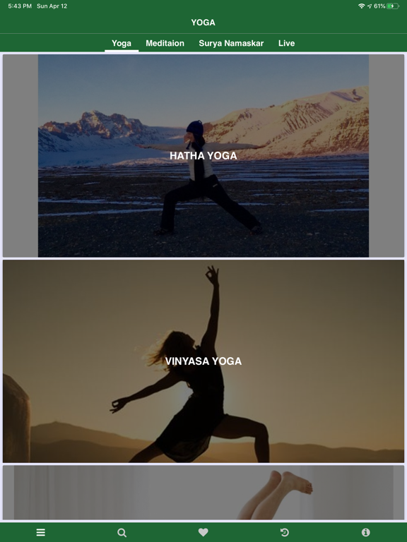 Screenshot #4 pour Yoga Meditation Fitness Video