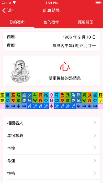 Screenshot 2 of 李居明前世算命法 App