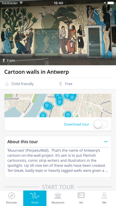 Antwerp Museum App Screenshot