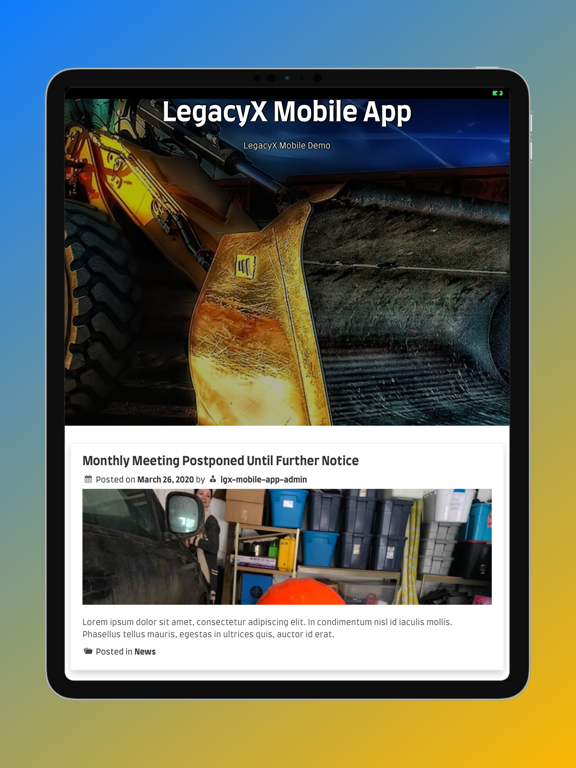 Screenshot #5 pour LegacyX Member Portal