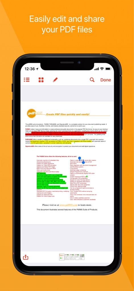 Amerigo File Manager - Edición Avanzada de PDF