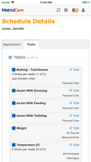 MatrixCare for Home Care screenshot 3