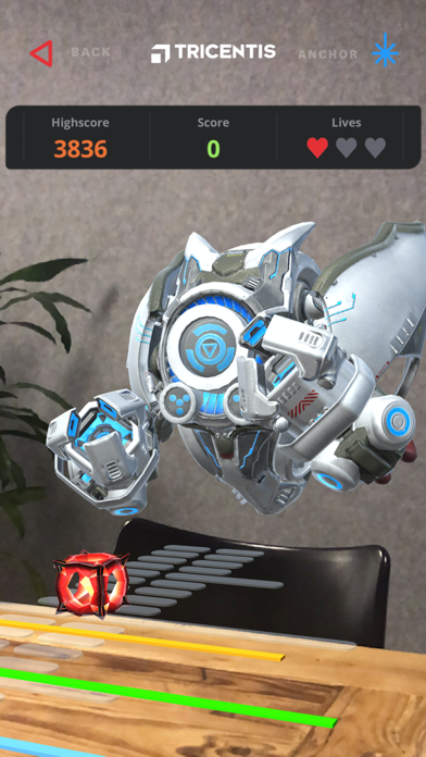 Screenshot #1 pour Tricentis Space Battle AR