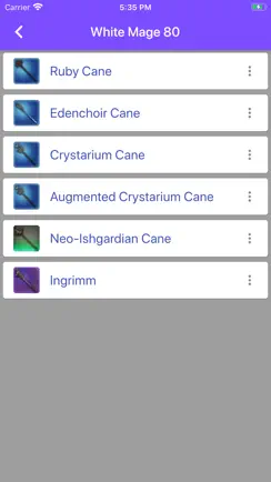 FFXIV Gear Calculator iPhone image 2
