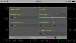 mfxStrip screenshot 2