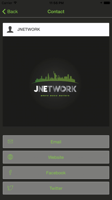 The JE Network iPhone screenshot 5 - Entertainment app