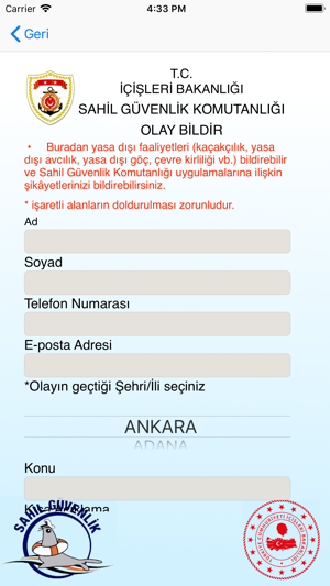 Sahil Güvenlik Mobil Uygulama(圖3)-速報App