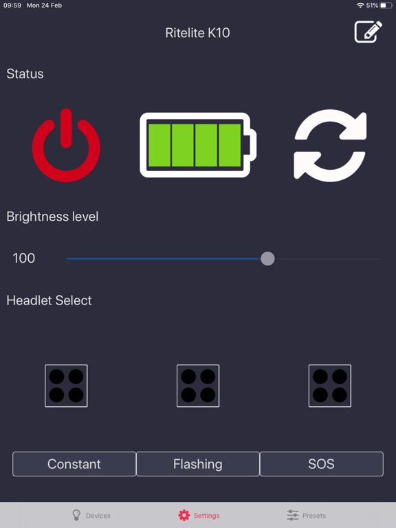 Screenshot #6 pour Ritelite K10 Remote
