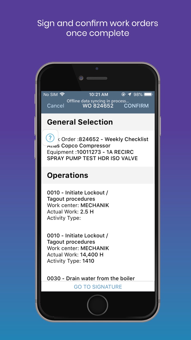 iPhone screenshot