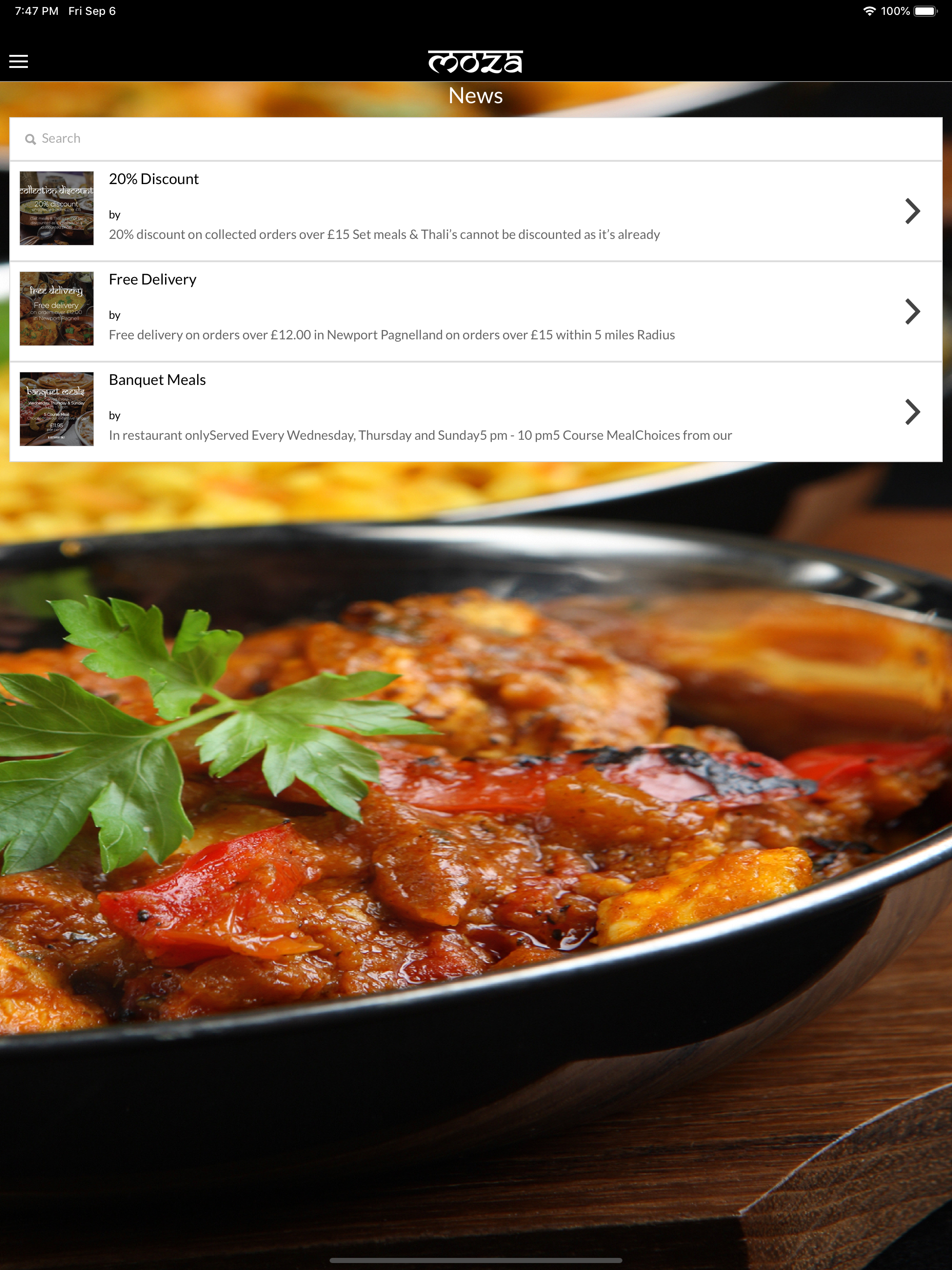 Moza Indian Restaurant