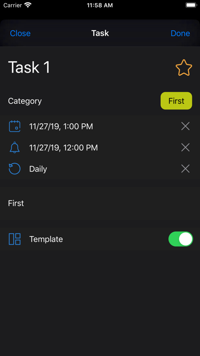 Task Organizer Screenshot