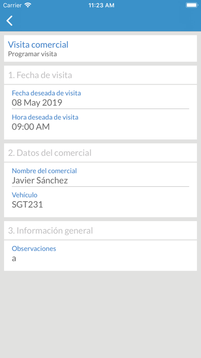 OnTrack Enterprise Cliente screenshot 2