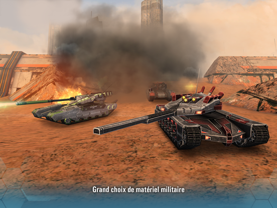 Screenshot #5 pour Future Tanks: World of War 3D