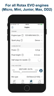 Jetting Rotax Max EVO Kart iphone bilder 3