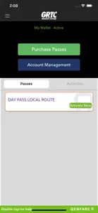 GRTC Mobile app screenshot #3 for iPhone