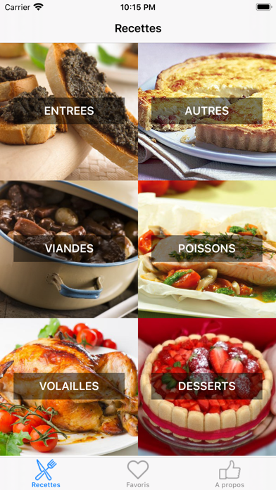 Delicious French recipes Screenshot
