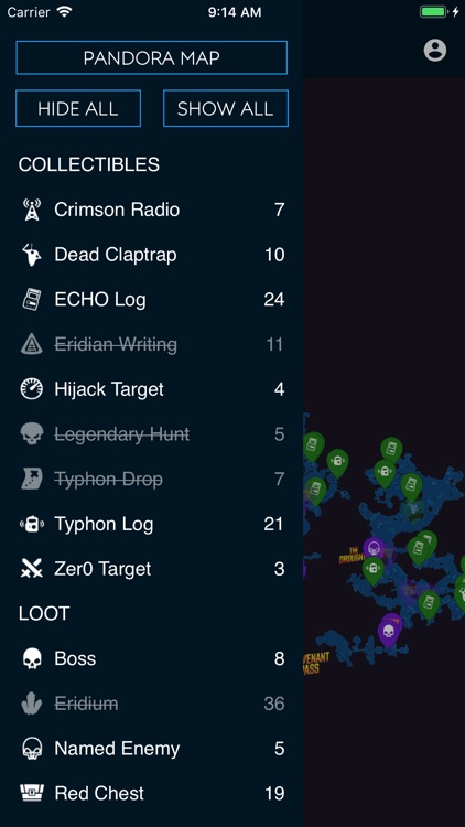 Unofficial Map for BL3 screenshot-4