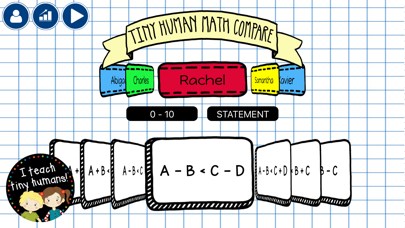 How to cancel & delete Tiny Human Math Compare from iphone & ipad 1