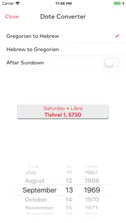 kabbalistic calendar iphone screenshot 4