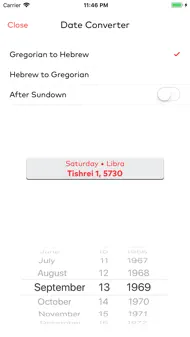 Kabbalistic Calendar iphone bilder 3