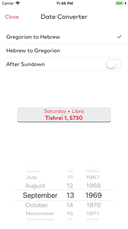 Kabbalistic Calendar screenshot 4 of 5