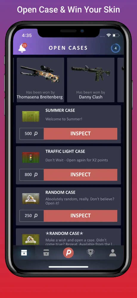 DailySkins: Cases & Skins