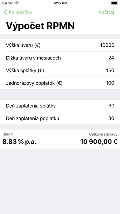How to cancel & delete Umbrella Group Calculator from iphone & ipad 3