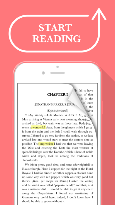 readore: english with books iPhone screenshot 5 - Education app