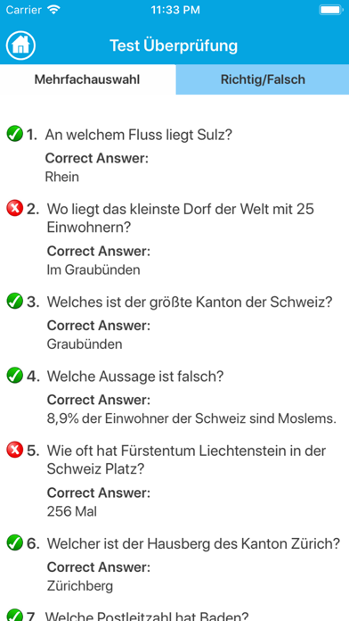 Screenshot #3 pour Die Schweiz Quiz