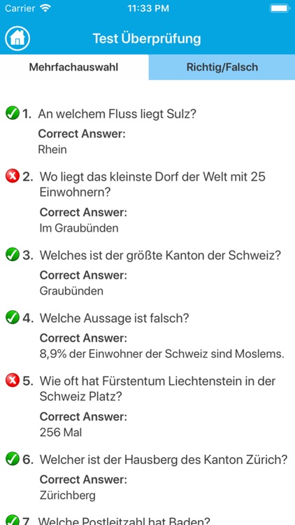 Die Schweiz Quiz