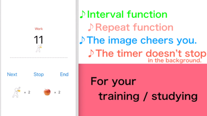 IR-Timer:Interval & Repeatable Screenshot 2 - AppWisp.com IR-Timer:Interval & Repeatable Screenshot 2 - AppWisp.com