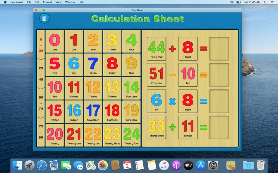 #1. CalcSheet - Calculation Sheet (macOS) Podle: APP Technology Co. Ltd.