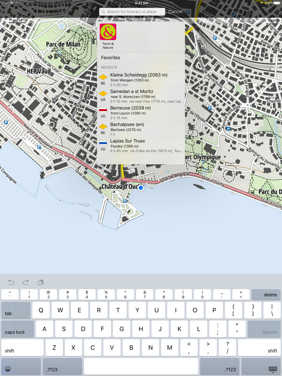 Screenshot #4 for Sentiers