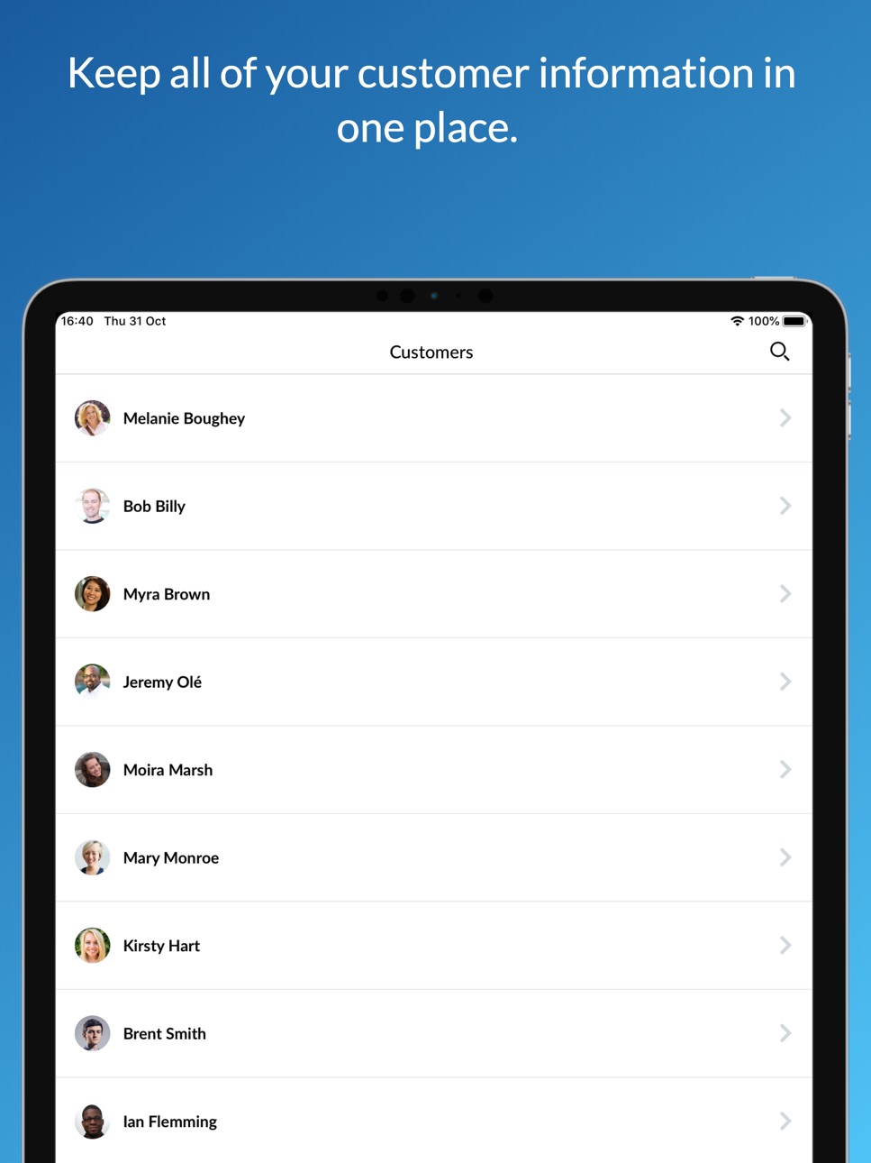 iPad screenshot