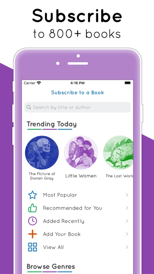 #2. Serial Reader: Daily Book Bits (iOS) بواسطة: Michael Schmitt