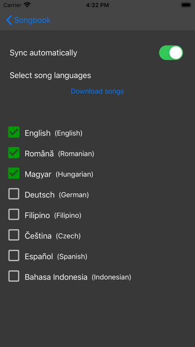 Songbook - Christian Screenshot