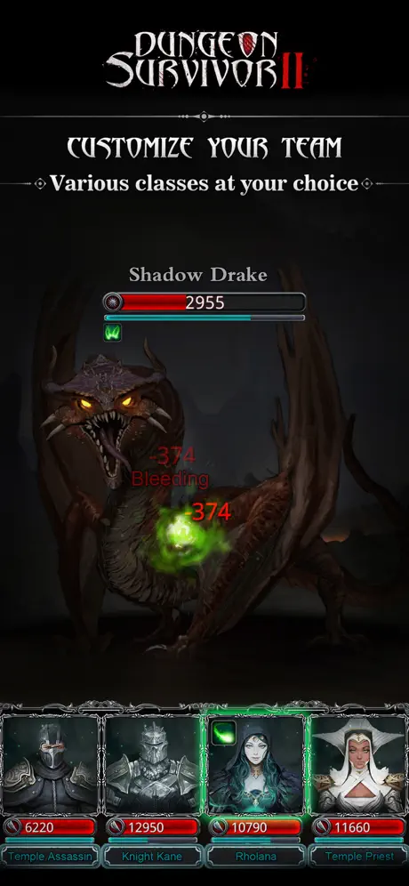 Dungeon Survivor II: Dark Tide