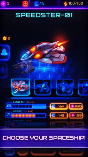 Neonverse Invaders Shoot'Em Up screenshot 2