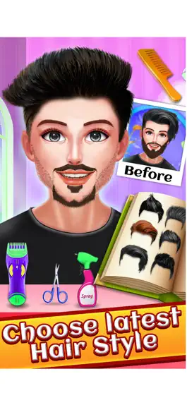 Game screenshot Celebrity Beard Salon apk