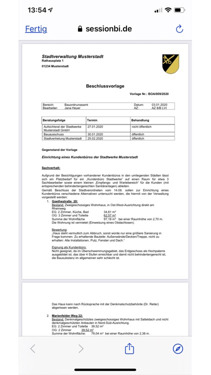 SessionNet Bürgerinfo screenshot-6