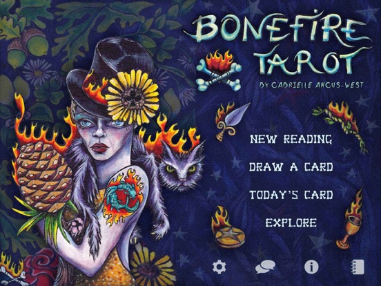 Screenshot #4 pour Bonefire Tarot