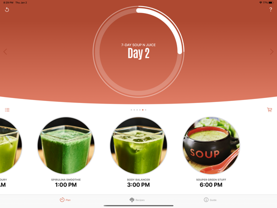 Screenshot #4 pour Jason Vale’s Soup & Juice Diet