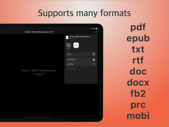 Screenshot #6 pour Reads - Easy to read books now