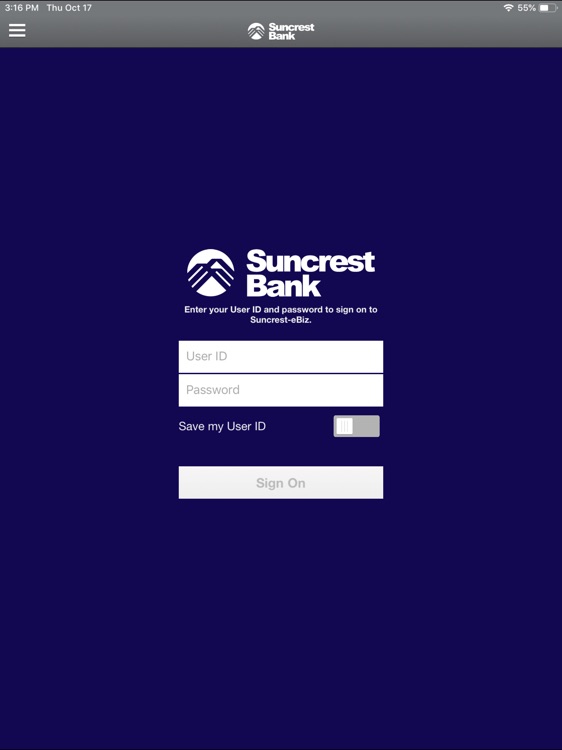 Suncrest-eBiz for iPad