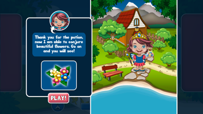 Screenshot #2 pour Fairy Majong Stories Garden