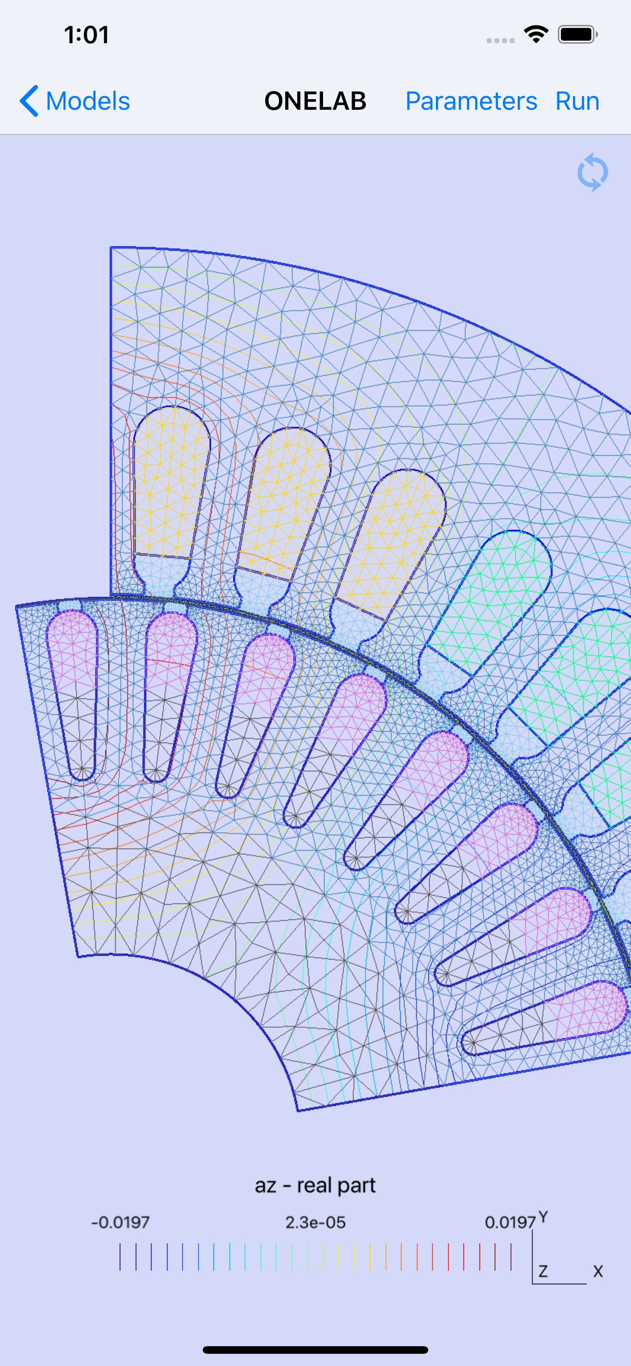 ONELAB screenshot 4